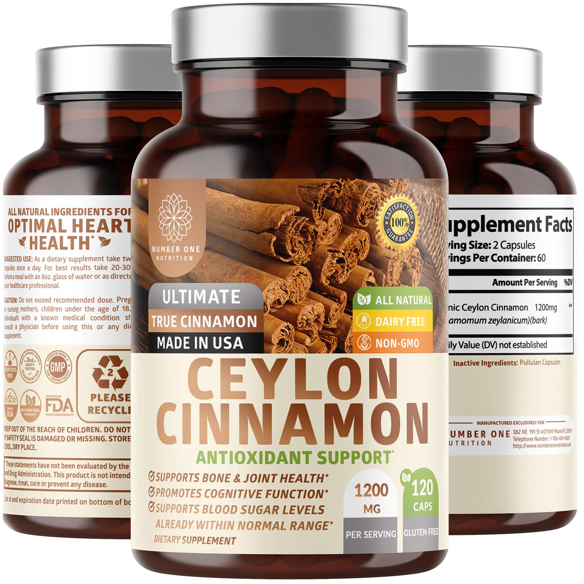 N1N Cannelle de Ceylan – bouteille, arôme chaleureux et potentiel soutien à la vitalité.