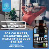 Paquet de 2 boîtes N1N Premium 5-HTP, format pratique.