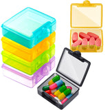 Nuogo boîte-pilules poches 6 pièce: rangement compact pour voyage et identification rapide des comprimés.