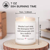 Bougie Nuowagify Longue durée: environ cinquante heures de brûlage pour une présence constante.