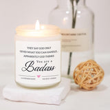 Bougie Nuowagify ambiance-relaxation, senteur fraîche pour détendre l’esprit.