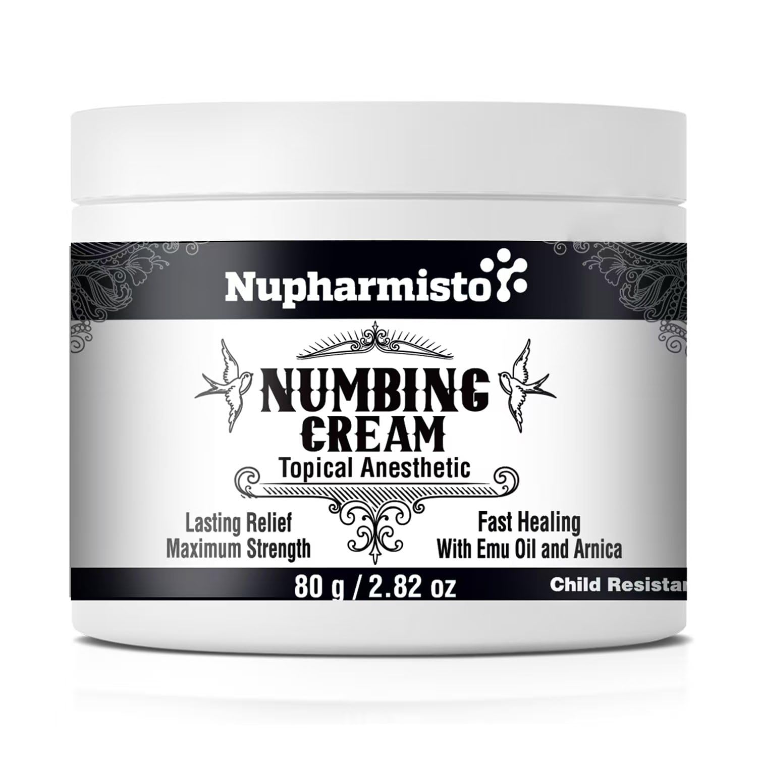 Nupharmisto Crème engourdissante lors de l’application pour un apaisement ciblé.