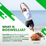 NURAFUSE Boswellia - étiquette produit, ingrédients naturels pour une digestion équilibrée.
