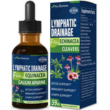 Nurbetoxa gouttes Cleavers en bouteille, idéal pour le drainage lymphatique potentiel.