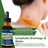 Nurbetoxa Mélange d’herbes drainant lymphatique, exhibited in packaging form.