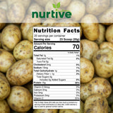 NURTIVE Protéine Pomme-de-Terre, peptides hydrolysés favorisant absorption potentielle.