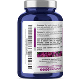 NusaPure bouteille de 200 capsules, rangement pratique et sans effort.