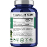 Flacon de 150 capsules pour une utilisation pratique sur plusieurs semaines.