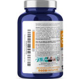 Étiquette claire NusaPure CandiHealth Complex affichant Non-GMO et informations essentielles.