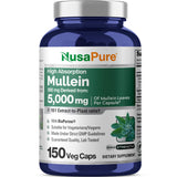 NusaPure capsules-feuille-bouillon-blanc extrait 10:1, soutien quotidien au bien-être
