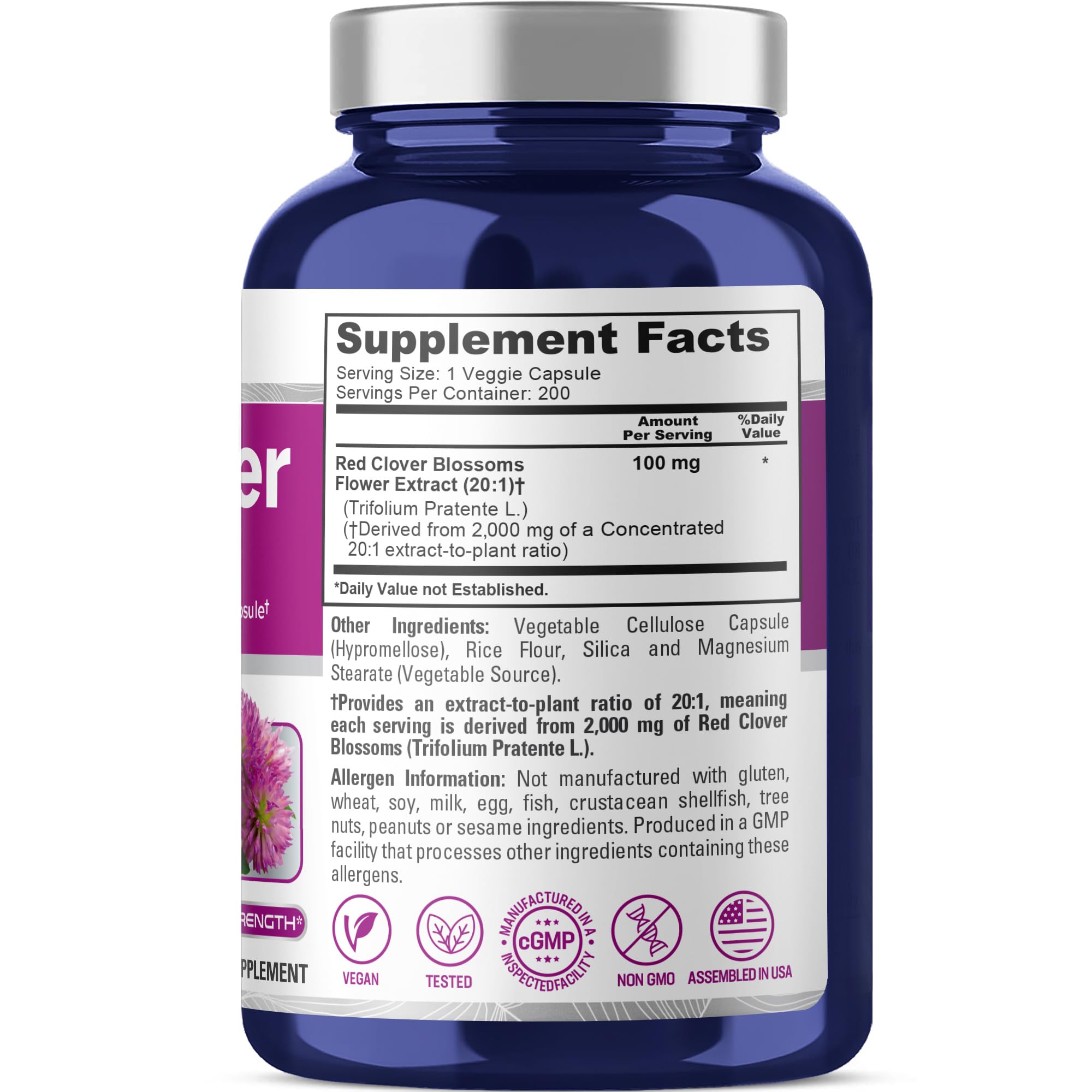 Capsules vegan sans OGM NusaPure faciles à intégrer à votre routine.