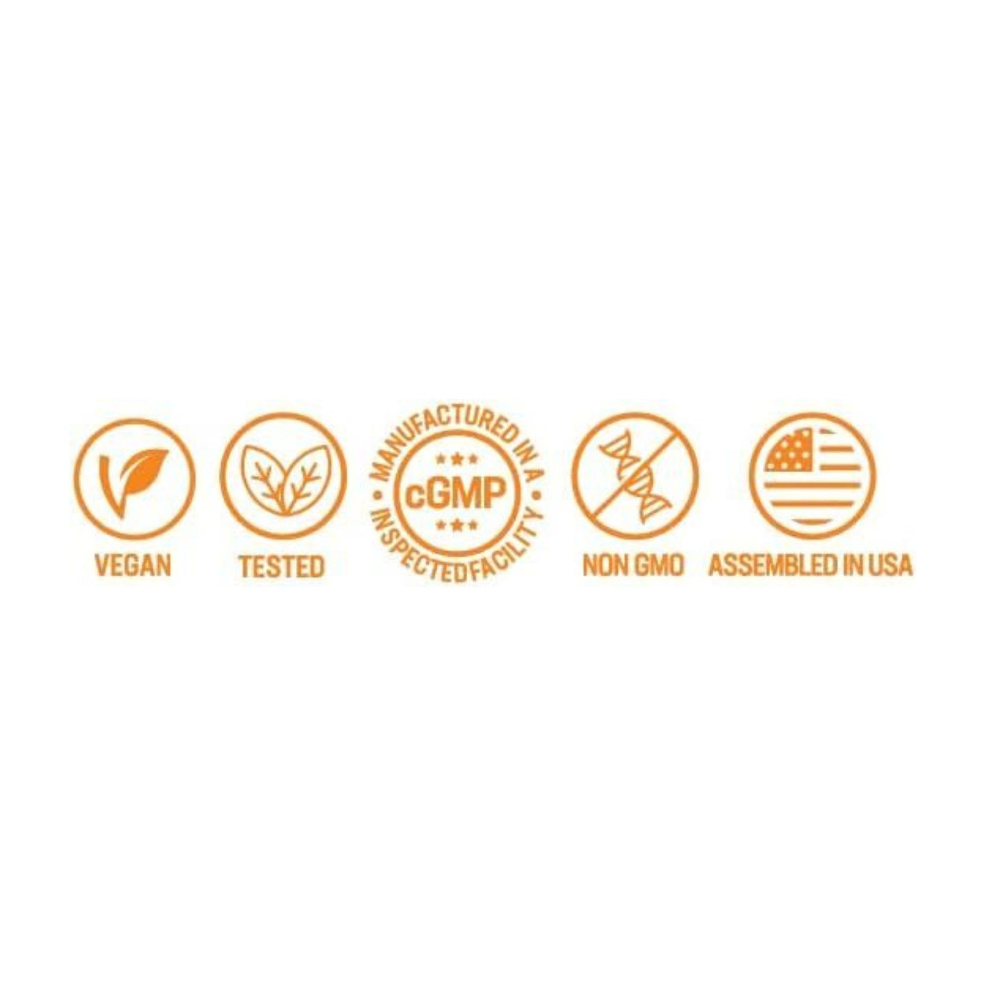 Certification cGMP indiquée sur l'emballage NusaPure.