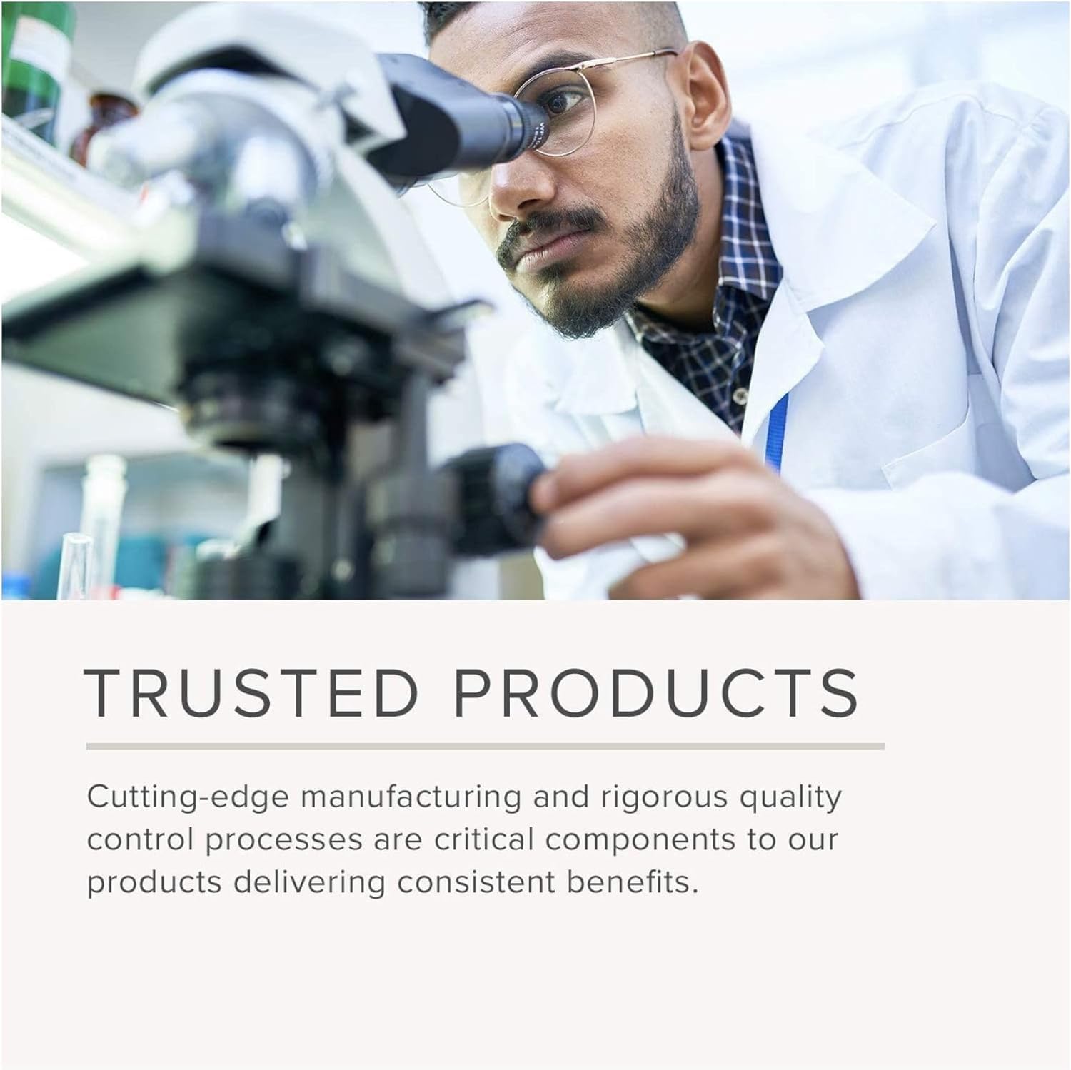 Fabrication aux États-Unis dans une installation certifiée cGMP pour NusaPure.