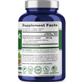 Capsules NusaPure Gingembre, paquet de 220, pratique pour une utilisation quotidienne.