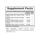 NusaPure gingembre extrait en capsules, soutien potentiel à l'équilibre digestif.