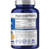 NusaPure Hesperidine capsules végétales 180, dose pratique.
