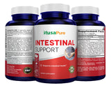 Étiquette NusaPure indiquant zinc 10 mg et bienfaits potentiels.