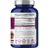 NusaPure levure rouge capsules végétales 180 - source vegan et non-GMO facile à avaler
