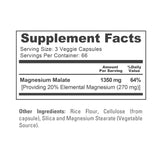 NusaPure Magnésium Malate – emballage de qualité, traçabilité assurée.