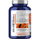 NusaPure Papaye Papain Complexe — étiquette non‑OGM clairement indiquée.