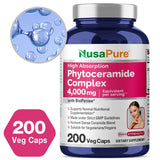 NusaPure Phytoceramide Complex avec Bioperine pour meilleure absorption potentielle.