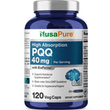 NusaPure PQQ 40 mg – bouteille du supplément prête à intégrer votre routine.