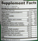NusaPure Thyroid Support – Iode et sélénium comme nutriments clés.