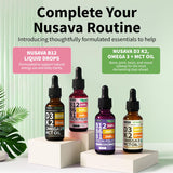 Formule B12 5000 mcg pour potentiellement soutenir l'énergie.