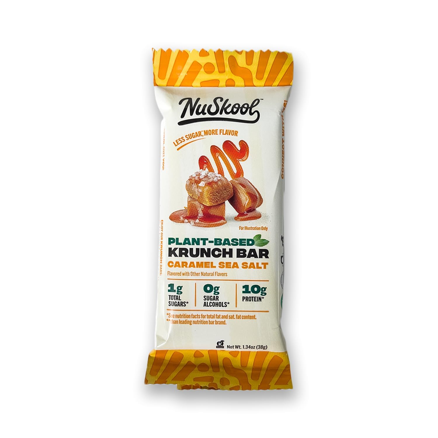 NuSkool Krunch Bar qualité végan et sans gluten pour le quotidien