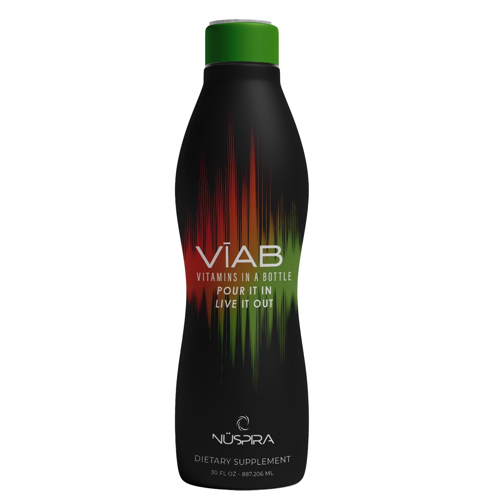 NuSpira VĪAB, bouteille-pour, pratique pour vos apports quotidiens en vitamines.