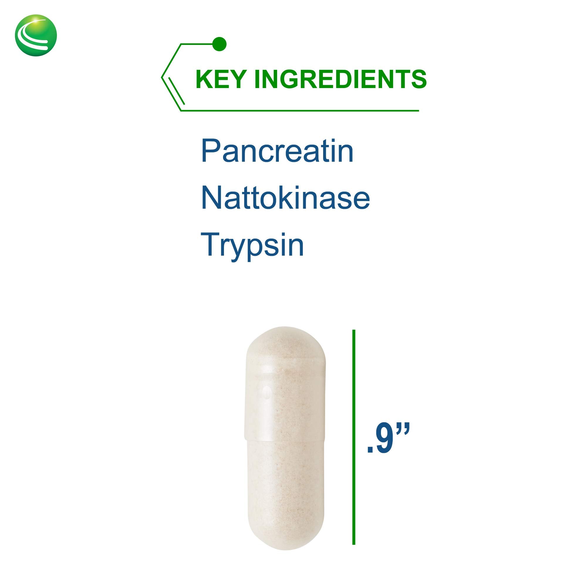 Nutra BioGenesis InfamaZyme – ingrédients clés protéase et papain pour une digestion efficace