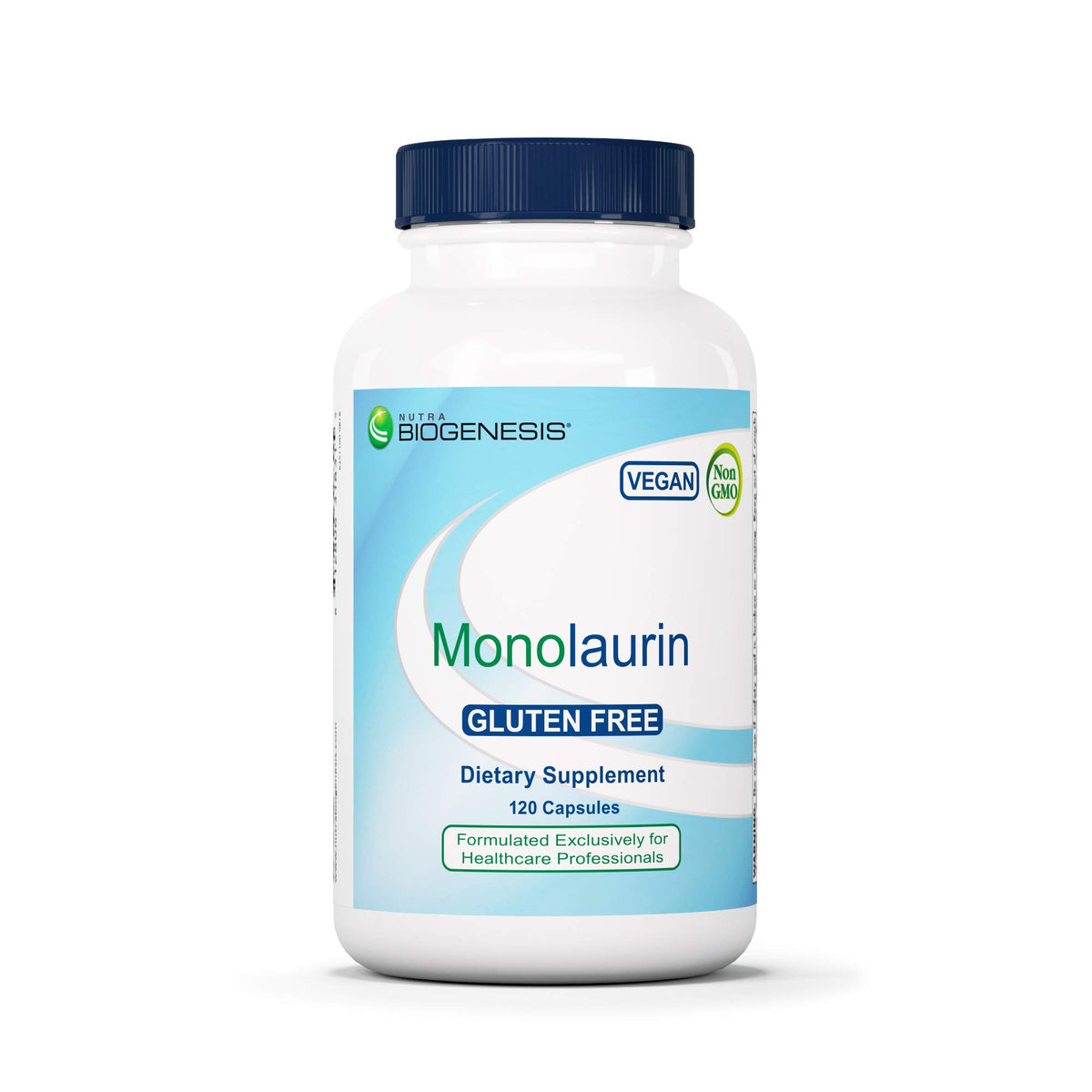 Nutra BioGenesis Monolaurine capsules, gélules faciles à prendre au quotidien.