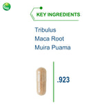 Nutra BioGenesis Andro Plus — ingrédients tribulus et maca, source d'énergie naturelle.