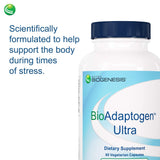 Nutra BioGenesis Bioadaptogen Ultra - manuel d'utilisation clair pour intégrer les plantes adaptogènes.