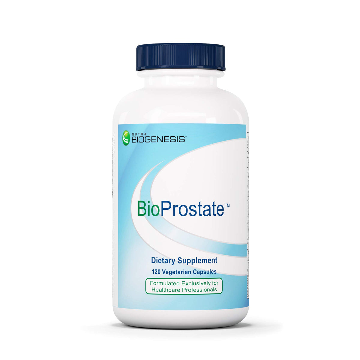 BioProstate Nutra BioGenesis – bouteille du complément soutenant potentiellement le flux urinaire