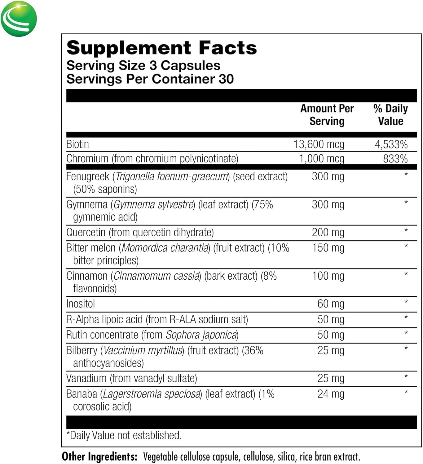 Nutra BioGenesis Diabetone Plus - Gélules faciles à avaler dans votre routine.