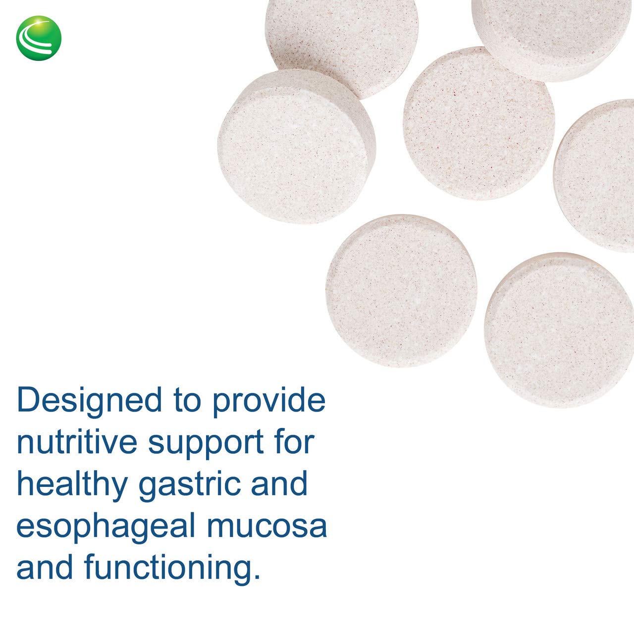 Nutra BioGenesis EsophaSoothe: etiquette de marque lisible et professionnelle.