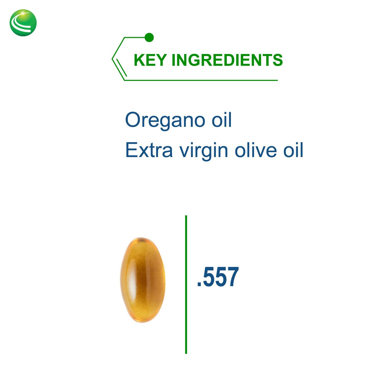 Capsules Nutra BioGenesis huile d’origan faciles à avaler au quotidien.