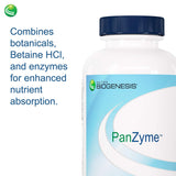 Nutra BioGenesis PanZyme – gros plan sur les capsules et leur texture.