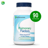 Nutra BioGenesis Pulmonary Factors – capsules: prise facile au quotidien pour le confort physique.