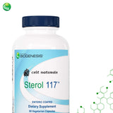 Nutra BioGenesis Sterol 117 – utilisation simple d’une capsule végétarienne par jour.