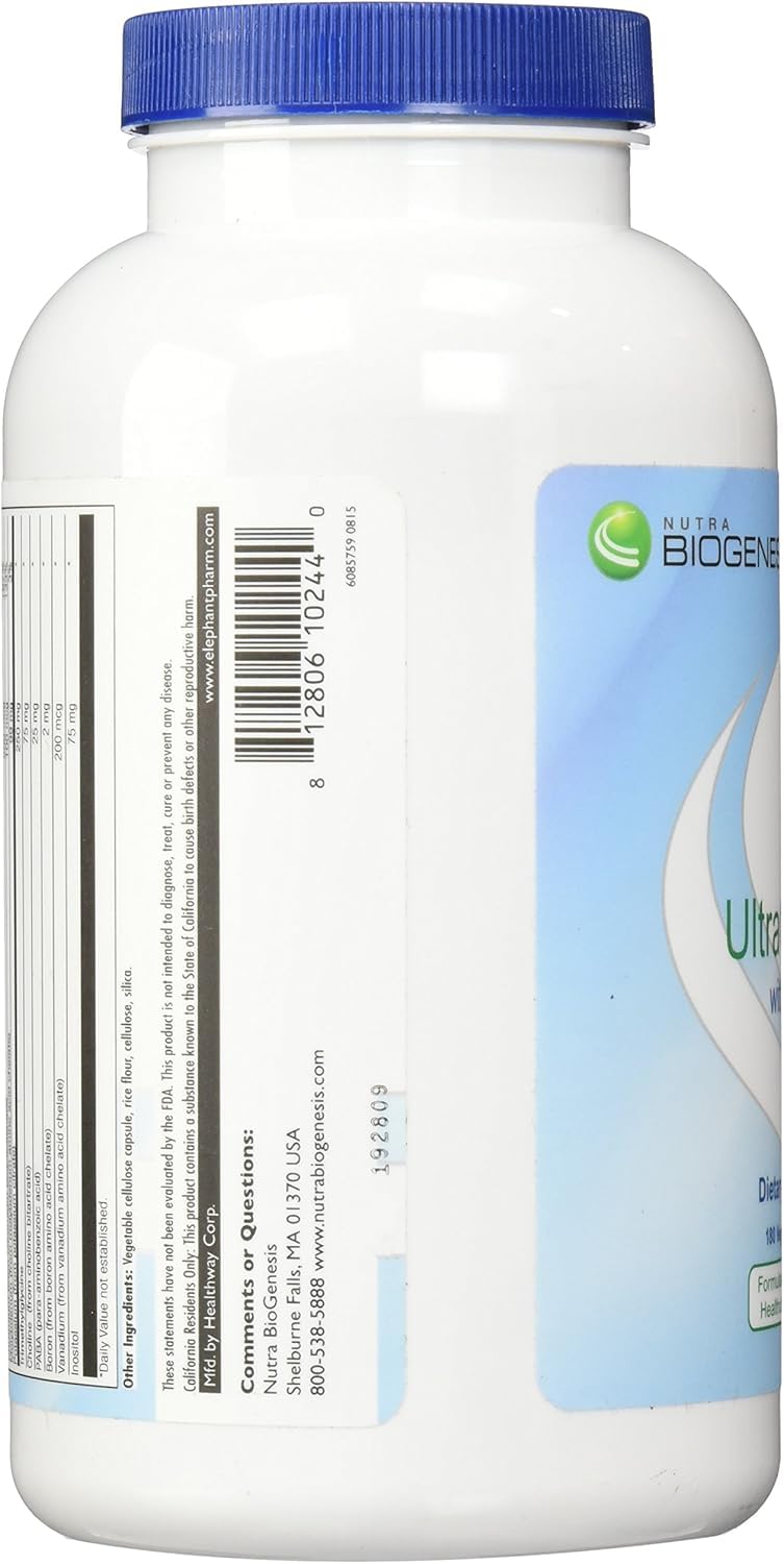 Nutra BioGenesis UltraGenesis - emballage pratique et utilisation facile.