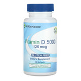 Nutra Biogenesis Vitamine D3 5000 UI – bouteille, soutien quotidien du calcium.