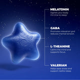 Nutra Florida Melatonin Gummies – L-théanine pour une détente nocturne potentielle