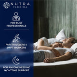 Nutra Florida Melatonin Gummies – Valériane pour favoriser le calme avant le coucher
