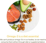 Étiquette affichant les certifications et la pureté NutraSea Omega-3 + Vitamine D.