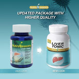 Nutra Seasons Liver Tonic – étiquette claire, informations sur les ingrédients.