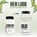 NutraBio Ashwagandha KSM-66 – bien-être et énergie potentielle au quotidien.