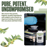 NutraBio Ashwagandha KSM-66 – fiche produit claire décrivant l’extrait KSM-66.