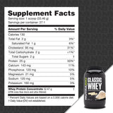 NutraBio Classic Whey étiquette transparente pour connaître les ingrédients.